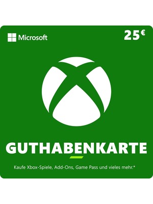 Xbox 25€ Guthaben