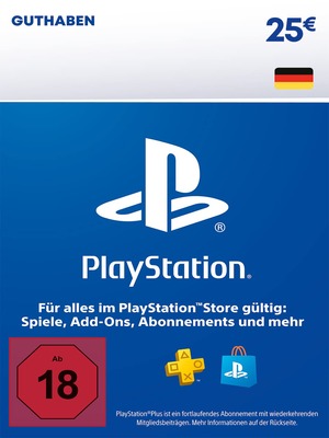 PlayStation Store 25€ Guthaben