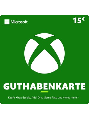 Xbox 15€ Guthaben
